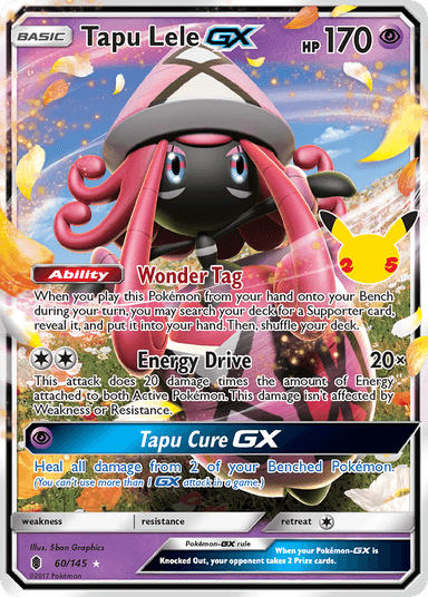 Tapu Lele-GX, Celebrations: Classic Collection 60