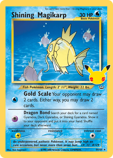 Shining Magikarp, Celebrations: Classic Collection 66