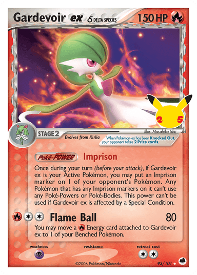 Gardevoir ex δ, Celebrations: Classic Collection 93