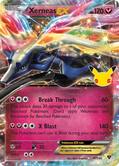 Xerneas-EX, Celebrations: Classic Collection 97