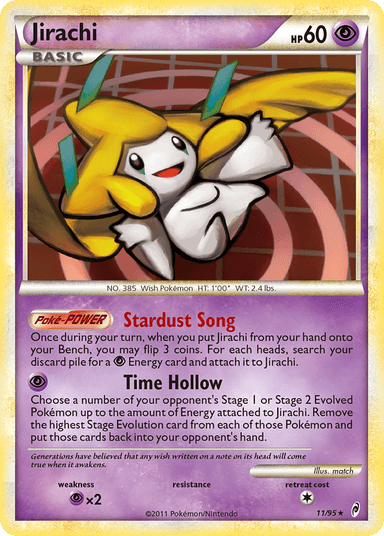 Jirachi, Call of Legends 11