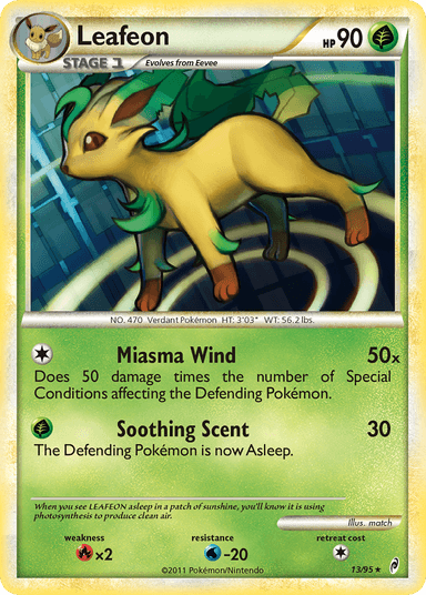 Leafeon, Call of Legends 13