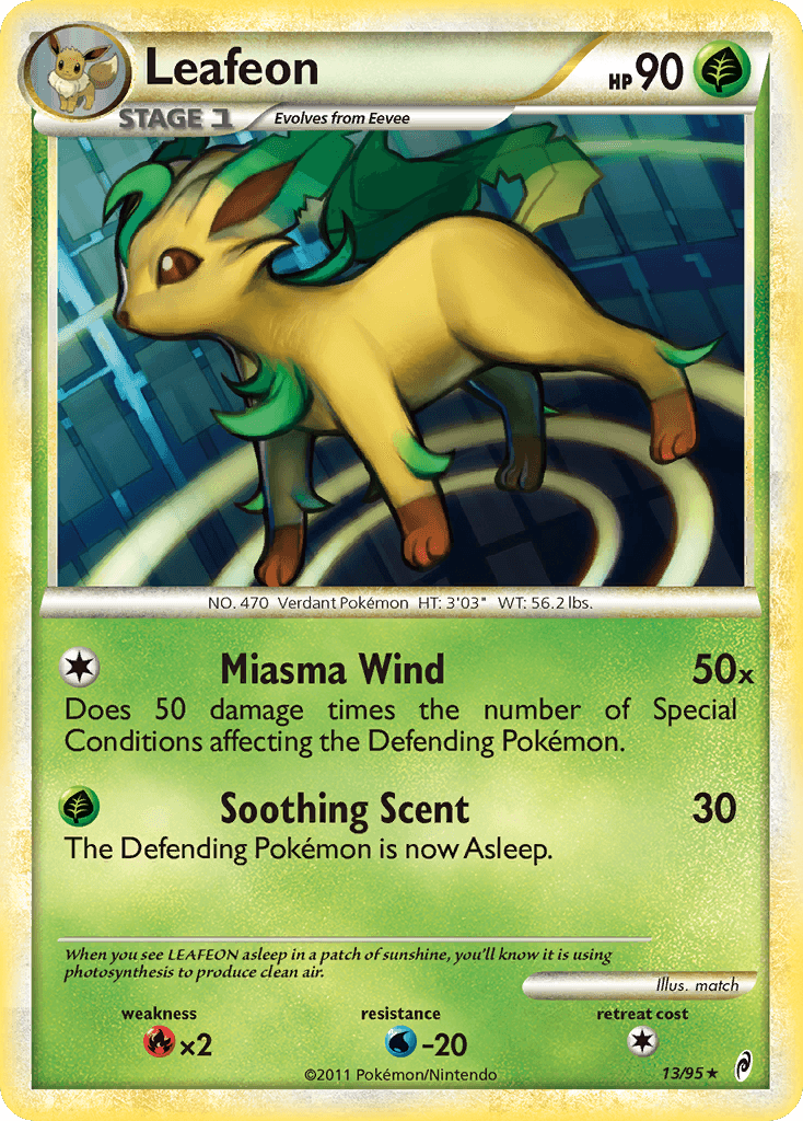 Leafeon, Call of Legends 13