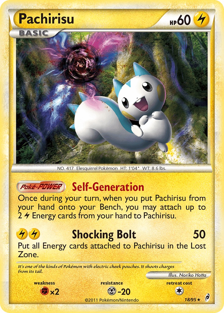 Pachirisu, Call of Legends 18