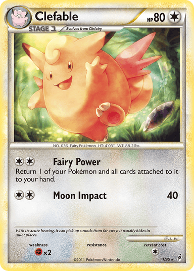 Clefable, Call of Legends 1