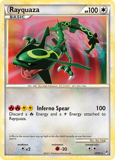 Rayquaza, Call of Legends 20