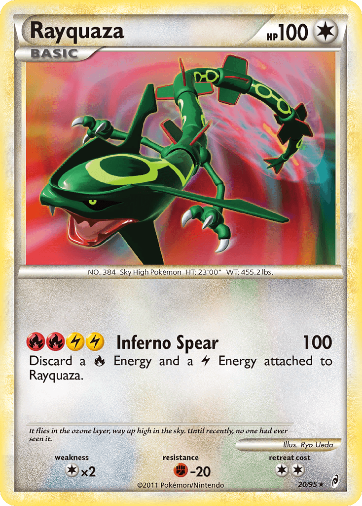 Rayquaza, Call of Legends 20