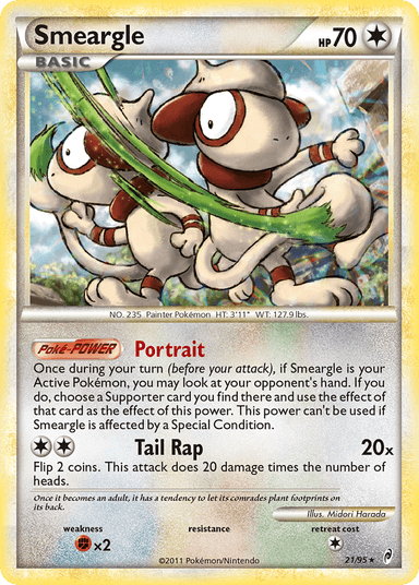 Smeargle, Call of Legends 21