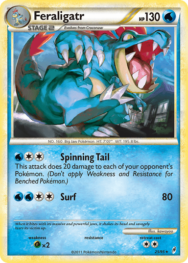 Feraligatr, Call of Legends 25