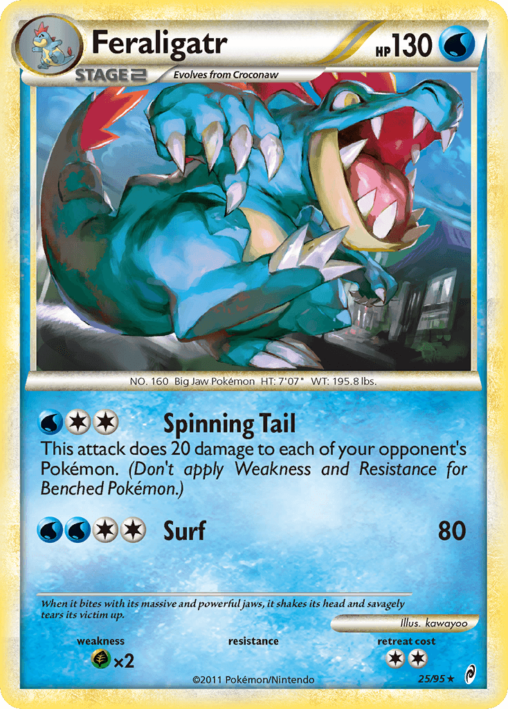 Feraligatr, Call of Legends 25