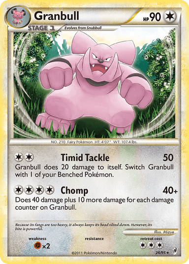 Granbull, Call of Legends 26