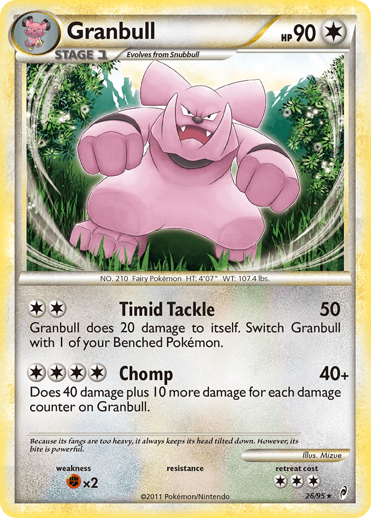 Granbull, Call of Legends 26