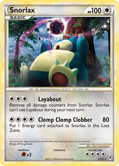 Snorlax, Call of Legends 33