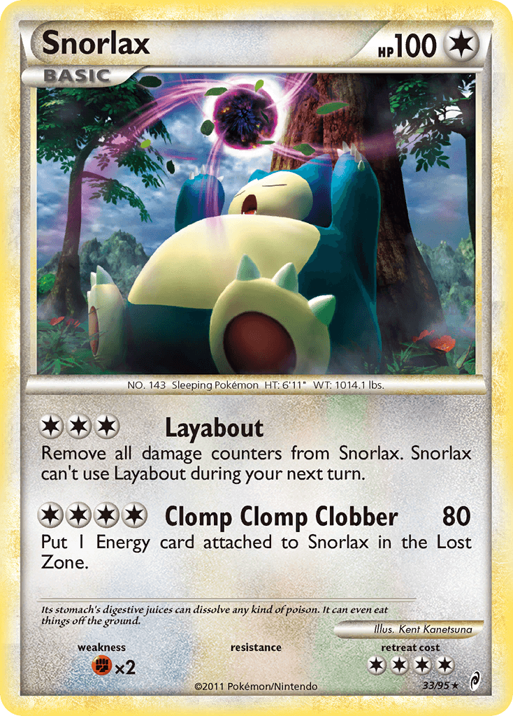 Snorlax, Call of Legends 33