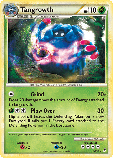 Tangrowth, Call of Legends 34