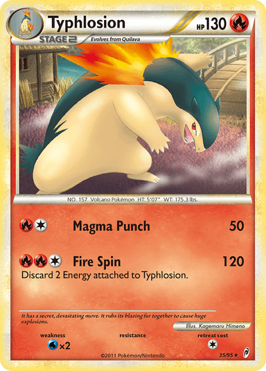 Typhlosion, Call of Legends 35