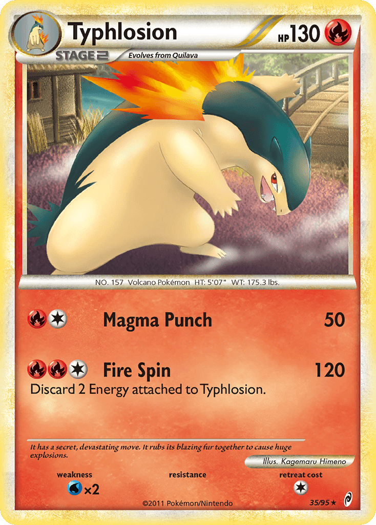 Typhlosion, Call of Legends 35