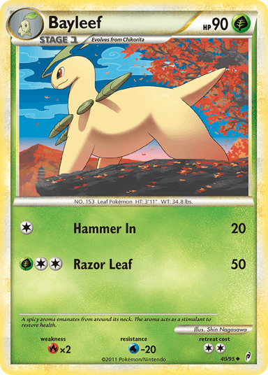 Bayleef, Call of Legends 40