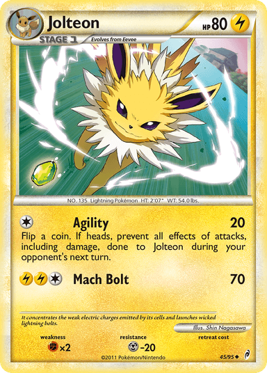 Jolteon, Call of Legends 45