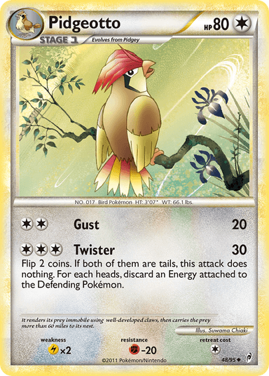 Pidgeotto, Call of Legends 48