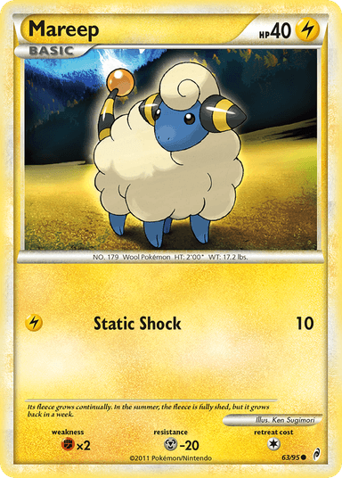 Mareep, Call of Legends 63