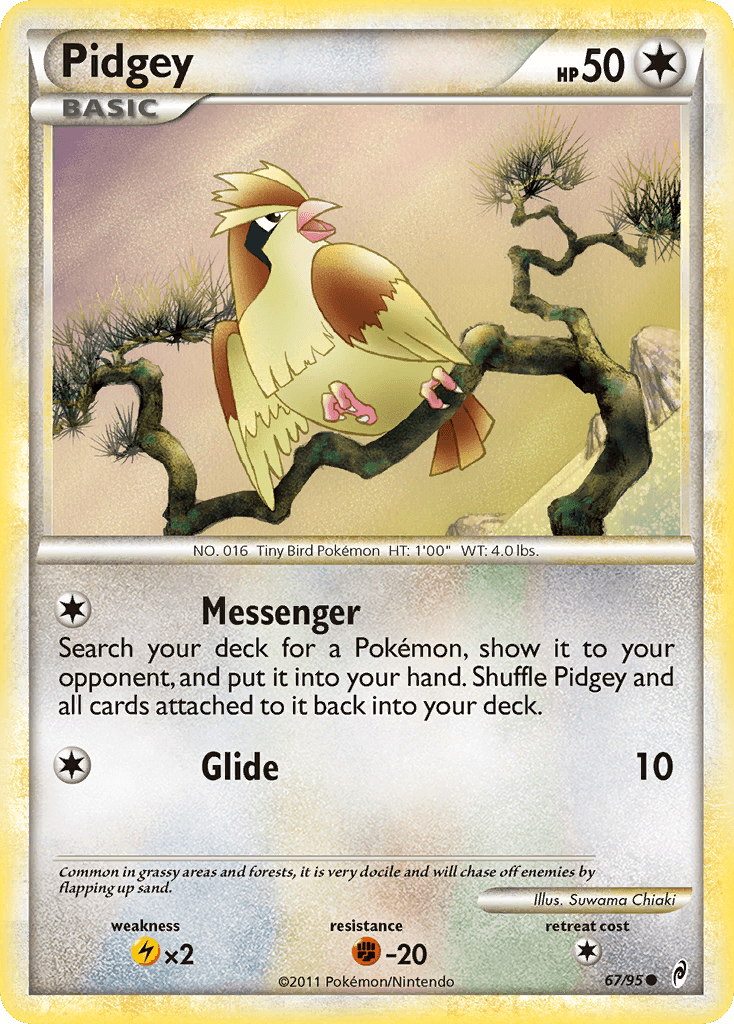 Pidgey, Call of Legends 67
