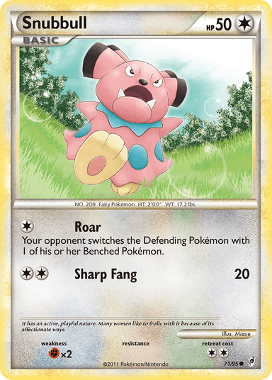 Snubbull, Call of Legends 71
