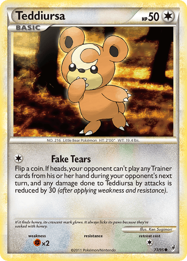 Teddiursa, Call of Legends 73