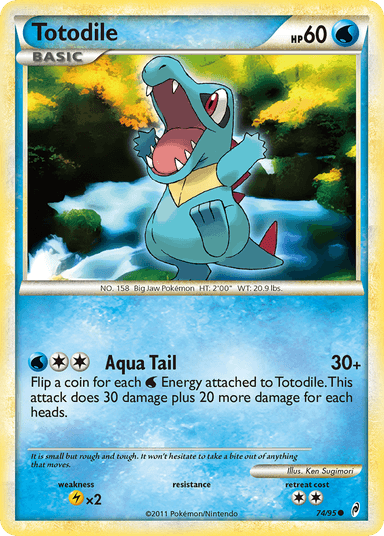 Totodile, Call of Legends 74