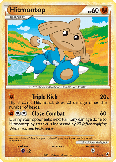 Hitmontop, Call of Legends 8