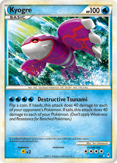 Kyogre, Call of Legends SL6