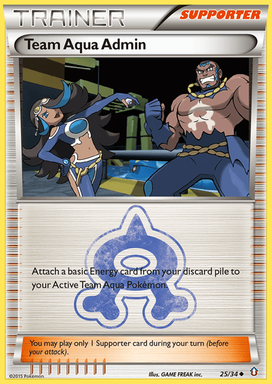 Team Aqua Admin, Double Crisis 25