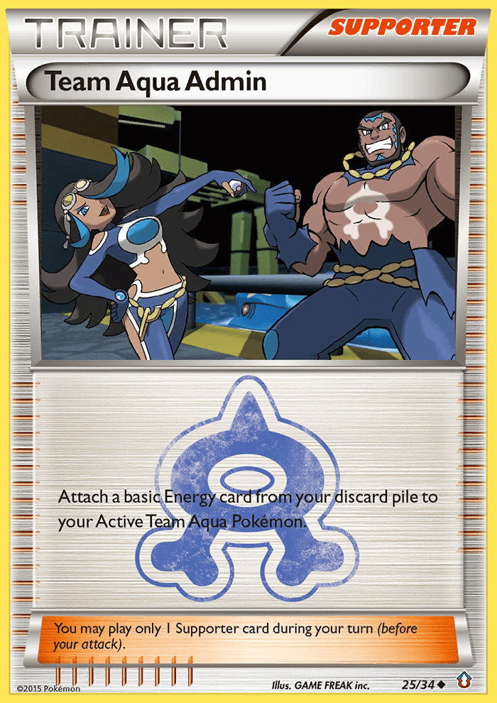 Team Aqua Admin, Double Crisis 25