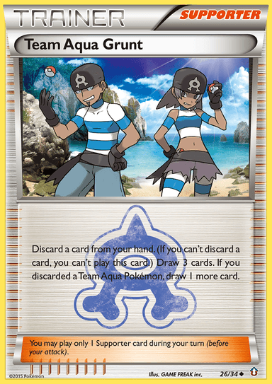 Team Aqua Grunt, Double Crisis 26