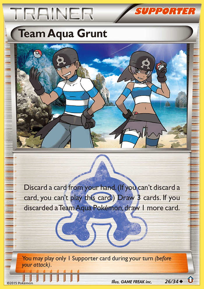 Team Aqua Grunt, Double Crisis 26