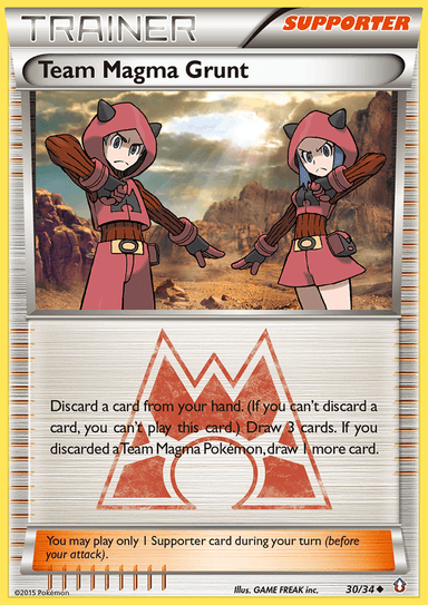 Team Magma Grunt, Double Crisis 30
