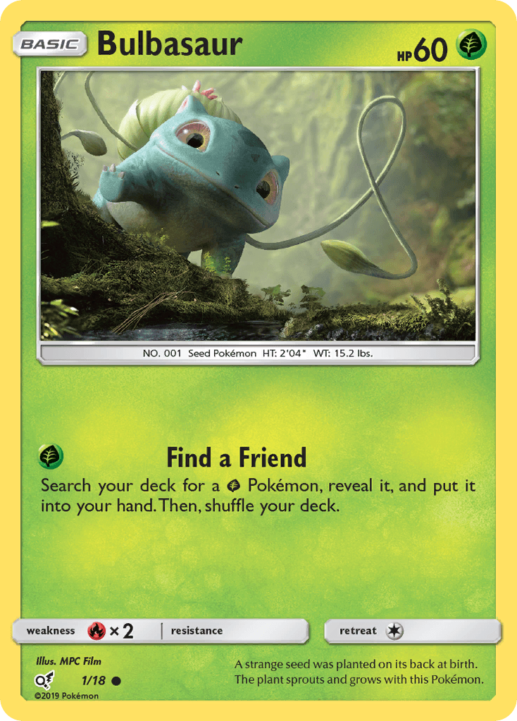 Bulbasaur, Detective Pikachu 1