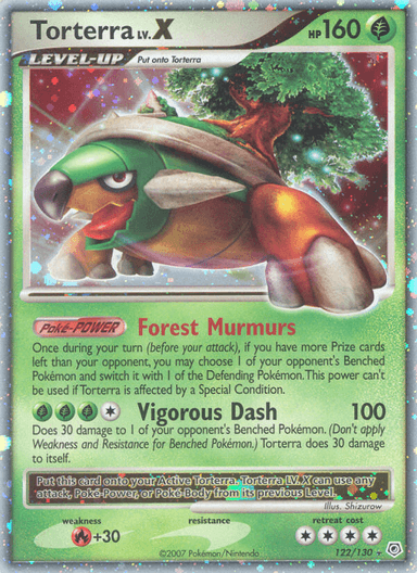Torterra LV.X, Diamond & Pearl 122