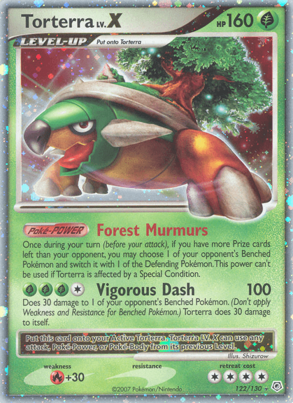 Torterra LV.X, Diamond & Pearl 122