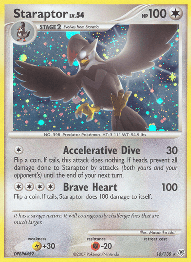 Staraptor, Diamond & Pearl 16
