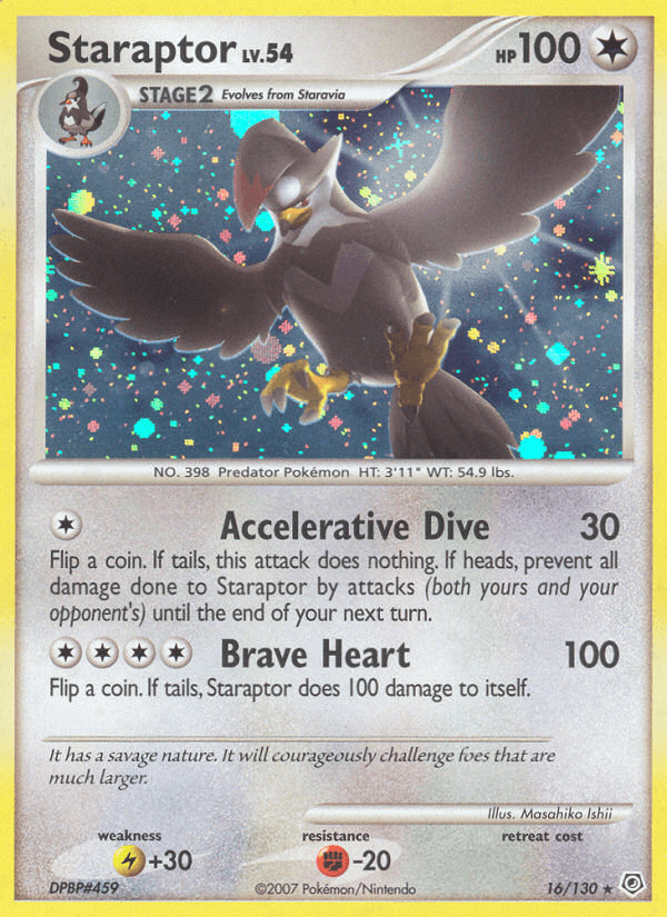 Staraptor, Diamond & Pearl 16