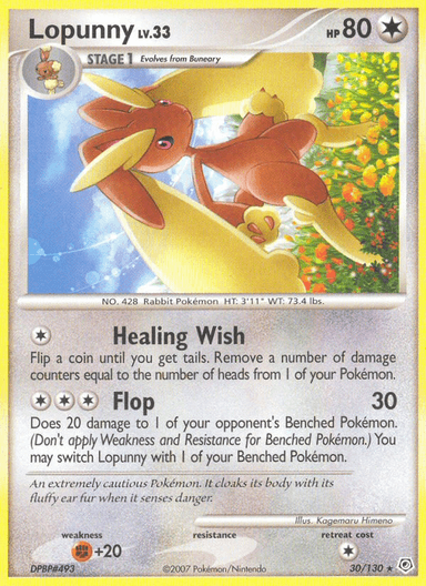 Lopunny, Diamond & Pearl 30