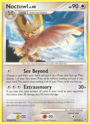 Noctowl, Diamond & Pearl 34