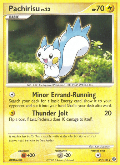 Pachirisu, Diamond & Pearl 35