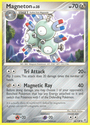 Magneton, Diamond & Pearl 54