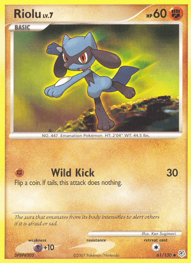 Riolu, Diamond & Pearl 61