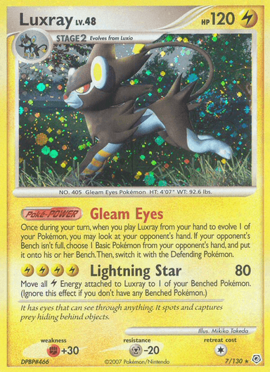 Luxray, Diamond & Pearl 7