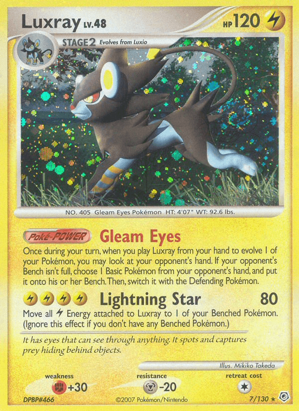 Luxray, Diamond & Pearl 7