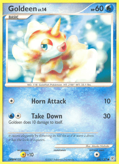 Goldeen, Diamond & Pearl 84