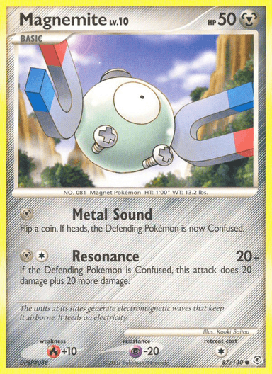 Magnemite, Diamond & Pearl 87